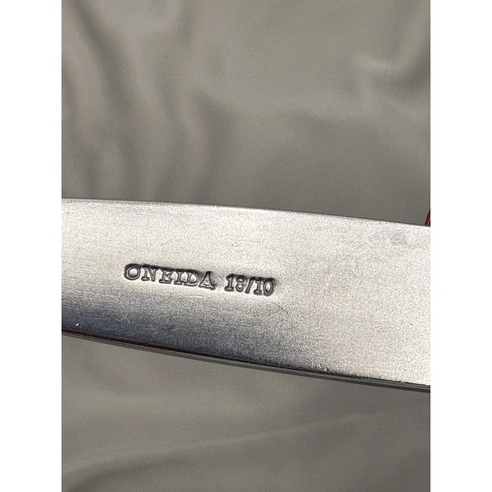 4‎ FOUR Oneida RISOTTO Soup Place Spoons 6 7/8